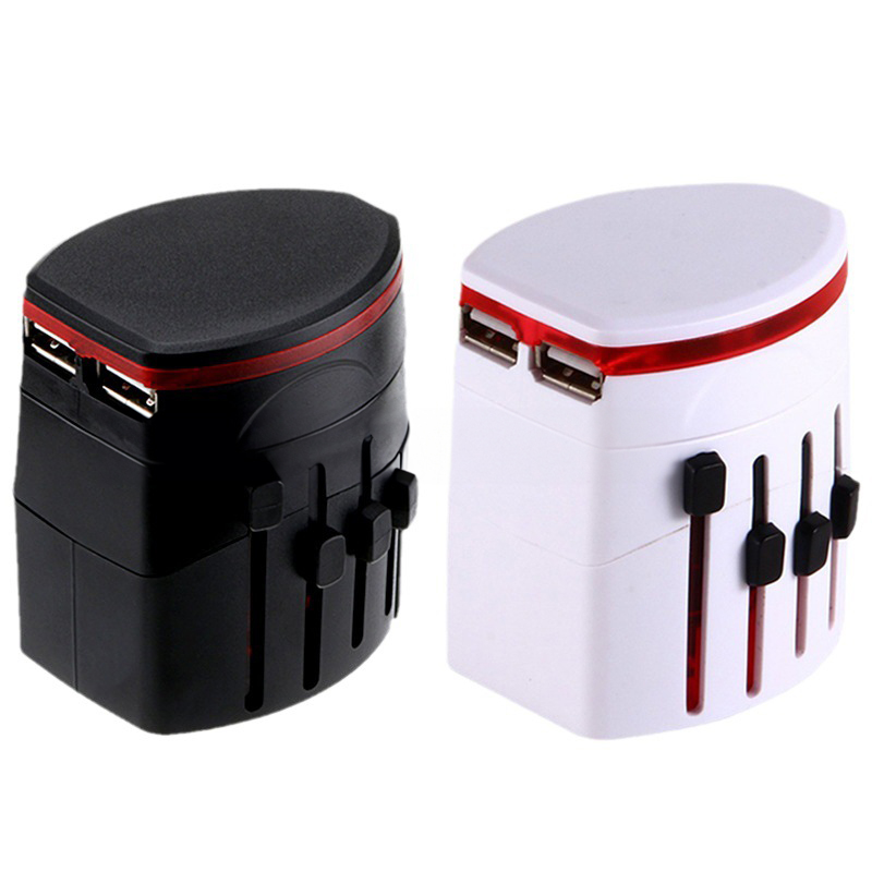 Adaptor ổ cắm đa năng du lịch. Sử dụng phù hợp cho các thiết bị của bạn khi đi du lịch khắp thế giới ở hơn 150 quốc gia. In logo theo yêu cầu