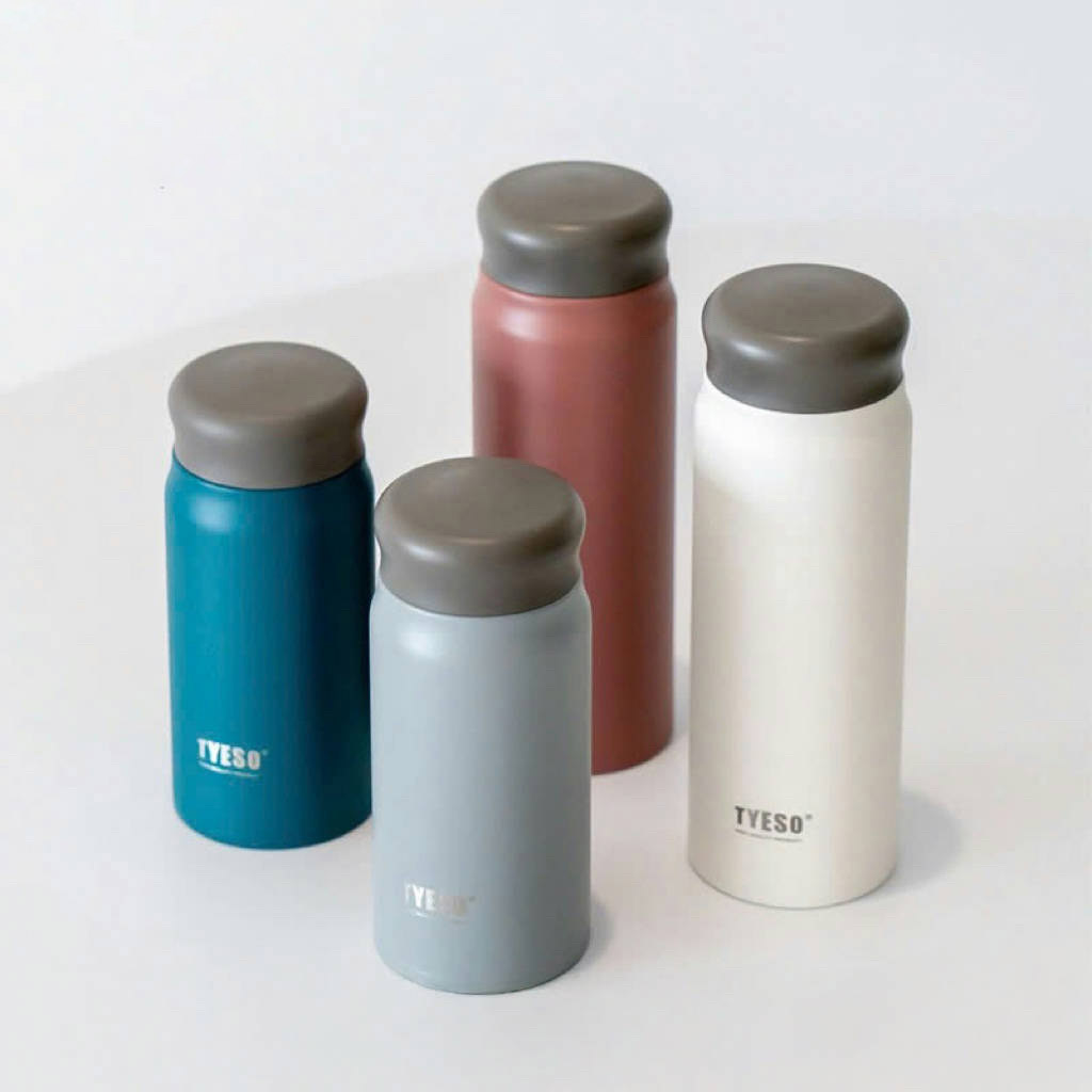 Bình giữ nhiệt TYESO nhỏ nhẹ, thiết kế hiện đại, giữ nhiệt tốt, dễ in logo