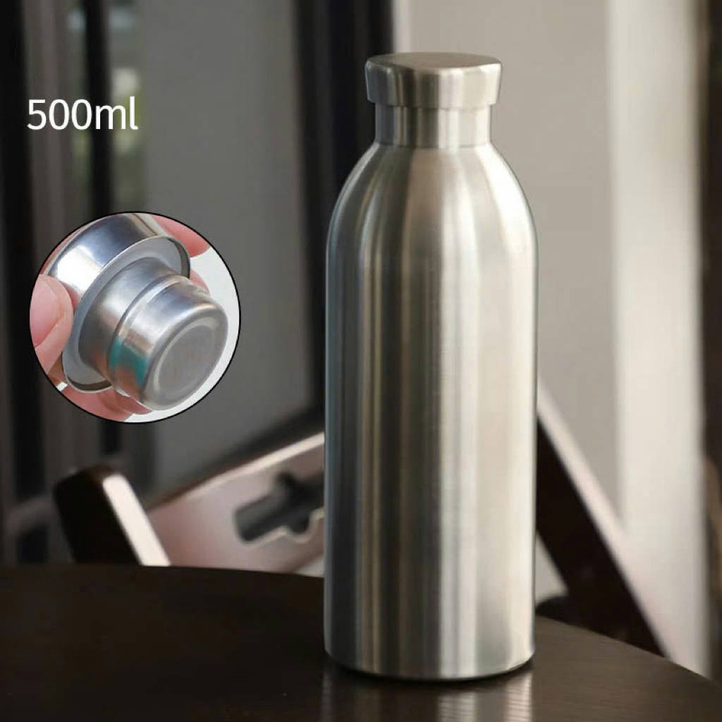 Bình giữ nhiệt 500ml miệng nhỏ bằng thép không gỉ cao cấp, giữ nhiệt lâu, tiện lợi, bền bỉ. In logo thương hiệu làm quà tặng doanh nghiệp chuyên nghiệp