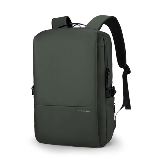 Ba lô đựng laptop siêu nhẹ chống thấm nước. In logo theo yêu cầu. Có ngăn phụ dây kéo, túi nhỏ tiện ích và túi bên hông để được bình nước 1L.