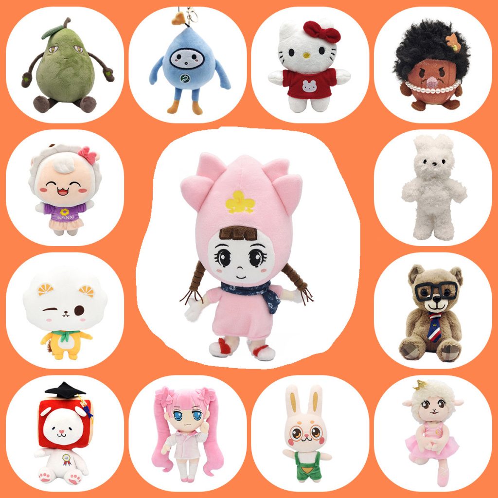 Thú bông may theo yêu cầu, có in logo, sản xuất merchandise theo thiết kế công ty và làm quà tặng tăng sự nhận diện cho thương hiệu