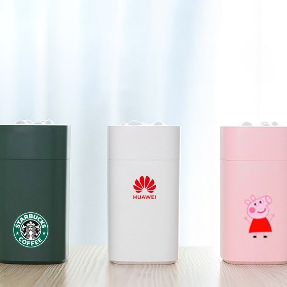 Máy xông tinh dầu mini tích hợp đèn ngủ dung tích 350 ml, phù hợp cho phòng ngủ, phòng làm việc, xe hơi hoặc mang theo trong các chuyến công tác