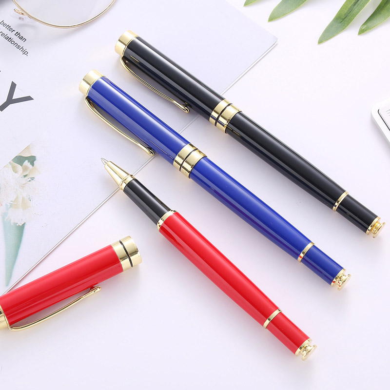 Bút bi kim loại nắp đậy tiện lợi cao cấp tuỳ chỉnh logo theo yêu cầu. Màu sắc: Đen | Đỏ | Xanh dương | Vàng | Trắng.