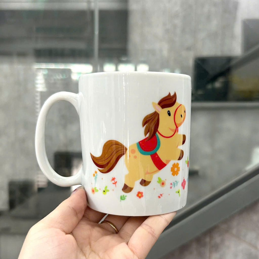 Ly gốm sứ Minh Long in truyền nhiệt giá rẻ - quà tặng giftgle 1