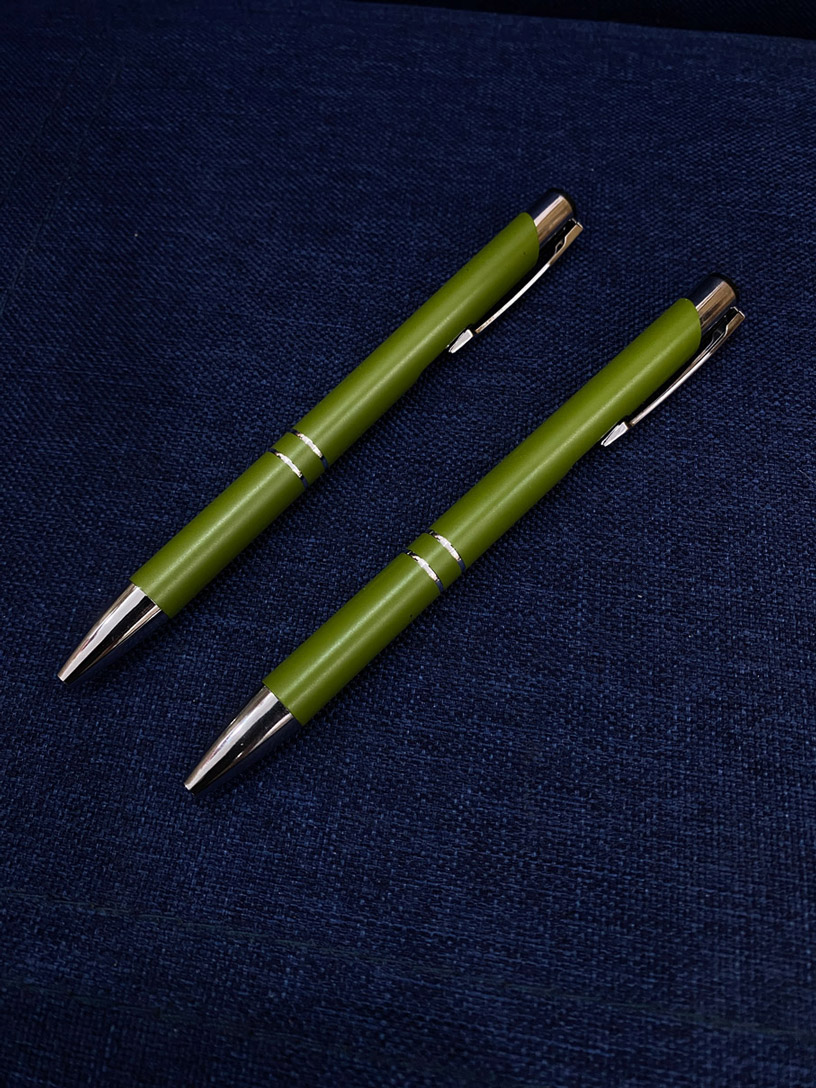 Bút bi vỏ nhôm in logo theo yêu cầu