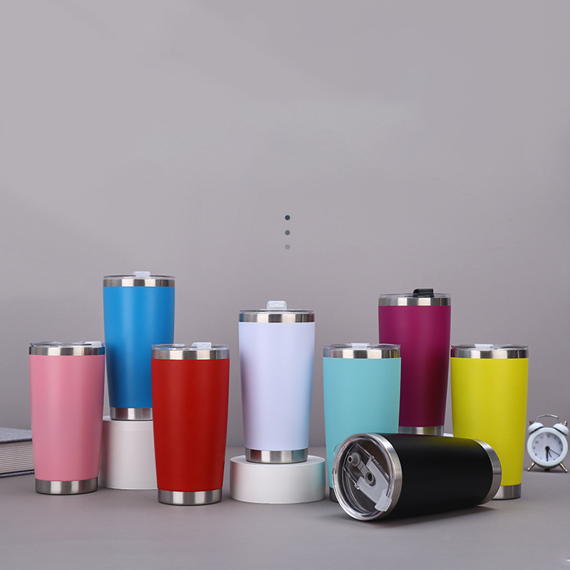 Ly giữ nhiệt 600ml đơn giản hiện đại. In logo theo yêu cầu. Dung tích 600ml. Ly thích hợp dùng tại văn phòng, trong xe hơi, tại phòng gym hoặc dã ngoại.