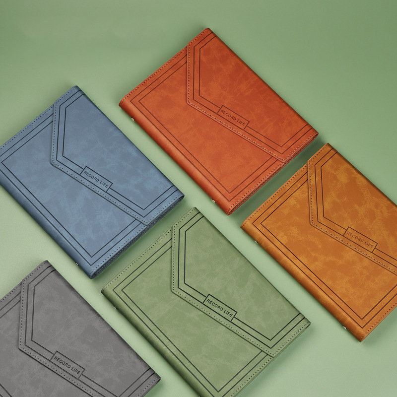Sổ bìa rời gáy còng 6 lỗ hiện đại in logo theo yêu cầu là quà tặng doanh nghiệp, nhân viên, đối tác, linh hoạt, tiện dụng, cá nhân hóa tối đa