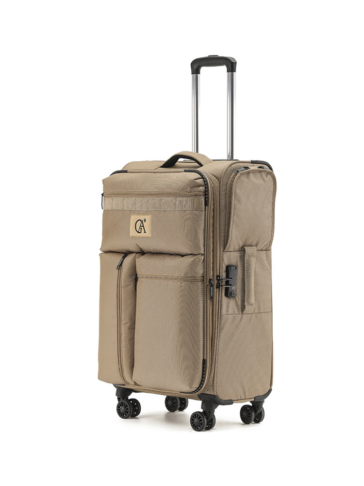 Vali vải Oxford nhiều ngănVali vải Oxford nhiều ngăn chống thấm, chống mòn. Kích cỡ: 20inch | 24inch | 28inch. Màu sắc: Đen | Xanh biển | Be | Cam