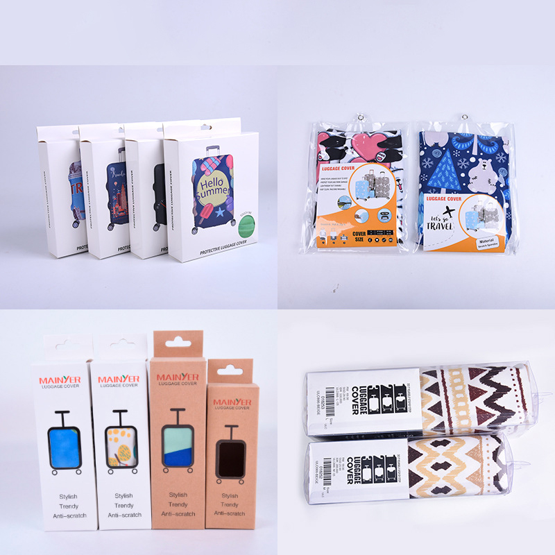 Vỏ bọc vali hành lý co giãn 4 chiều, chất vải dày dặn, chắc chắn. Chống trầy xước, chịu lực và bám bụi hiệu quả. In logo theo yêu cầu