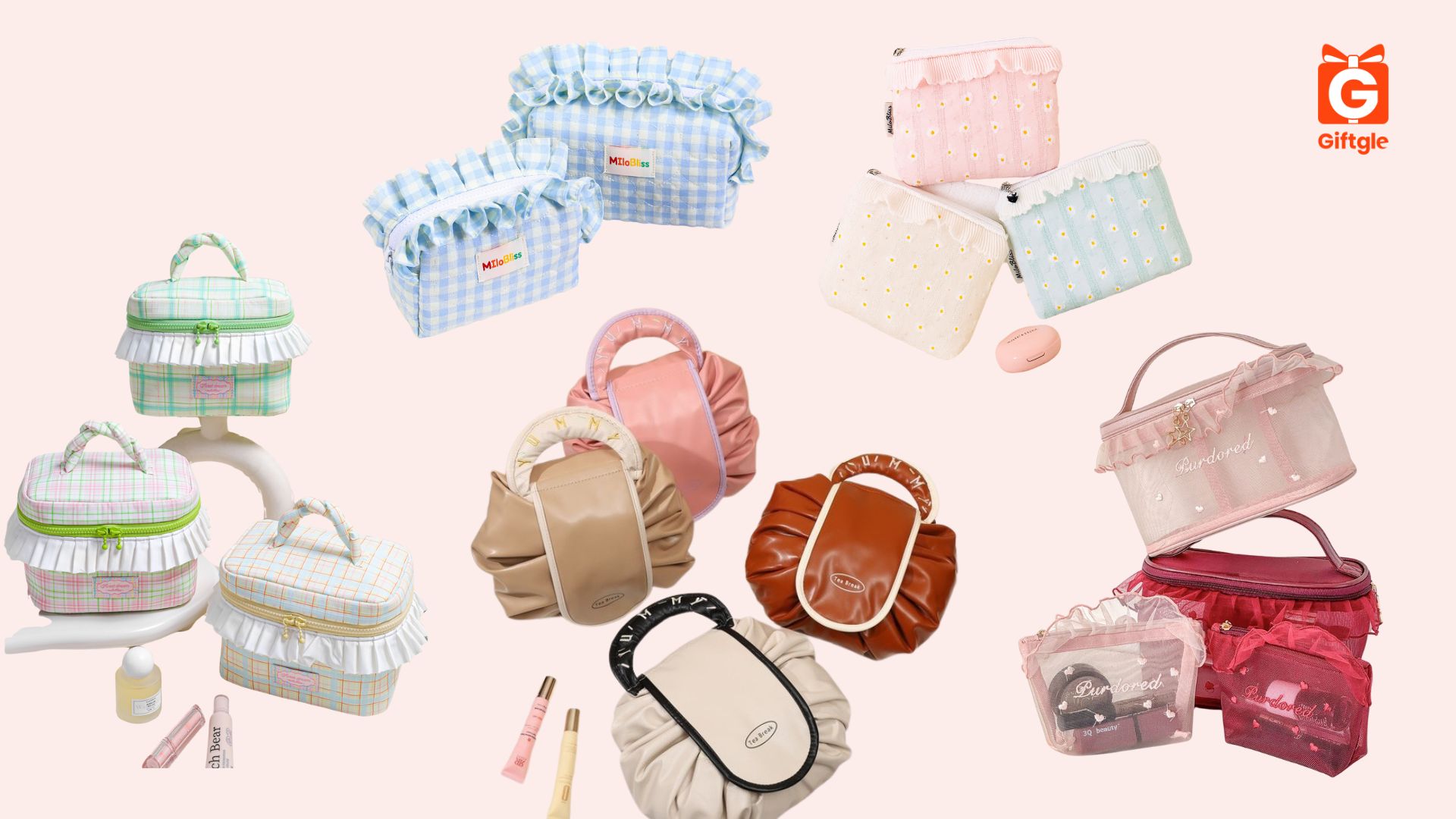 Túi đựng mỹ phẩm hoạ tiết định hình gu thẩm mỹ và phong cách cá nhân của người dùng. Sau đây là các túi đựng mỹ phẩm họa tiết xu hướng 2026