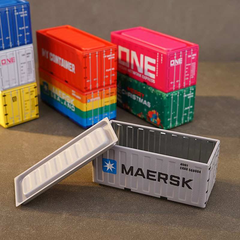 Hộp container đựng quà tặng sáng tạo phù hợp làm quà tặng doanh nghiệp của cho các công ty logistic, vận chuyển, hãng xe. Hoặc làm mô hình trang trí để bàn