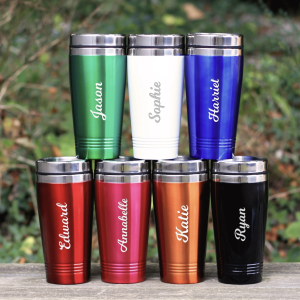 Bình giữ nhiệt inox 450ml in logo