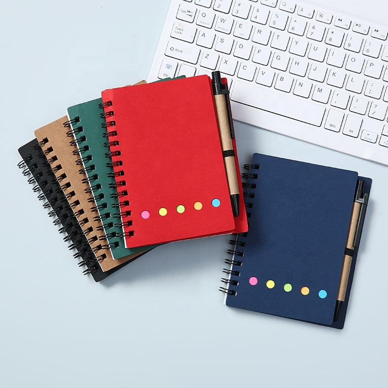 Sổ tay kèm bút in logo theo yêu cầu - Quà tặng Giftgle