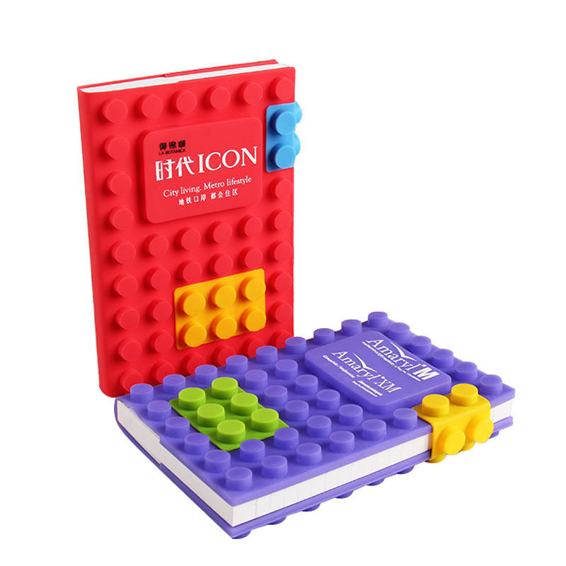 Sổ tay lego in logo