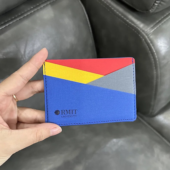 Ví da đựng namecard in logo