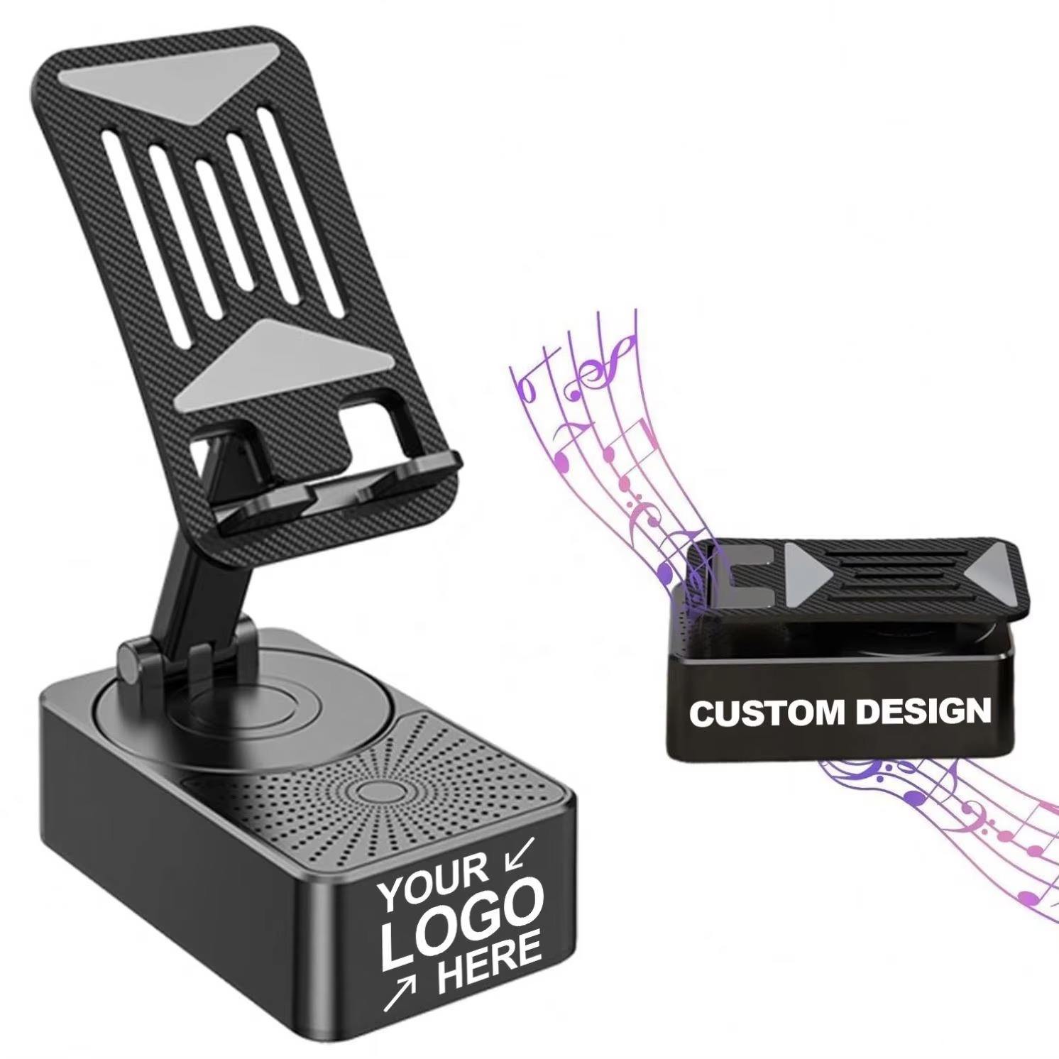 giá đỡ điện thoại có loa bluetooth